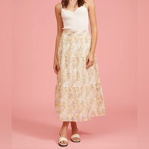 Lucy Paris Luca tiered skirt